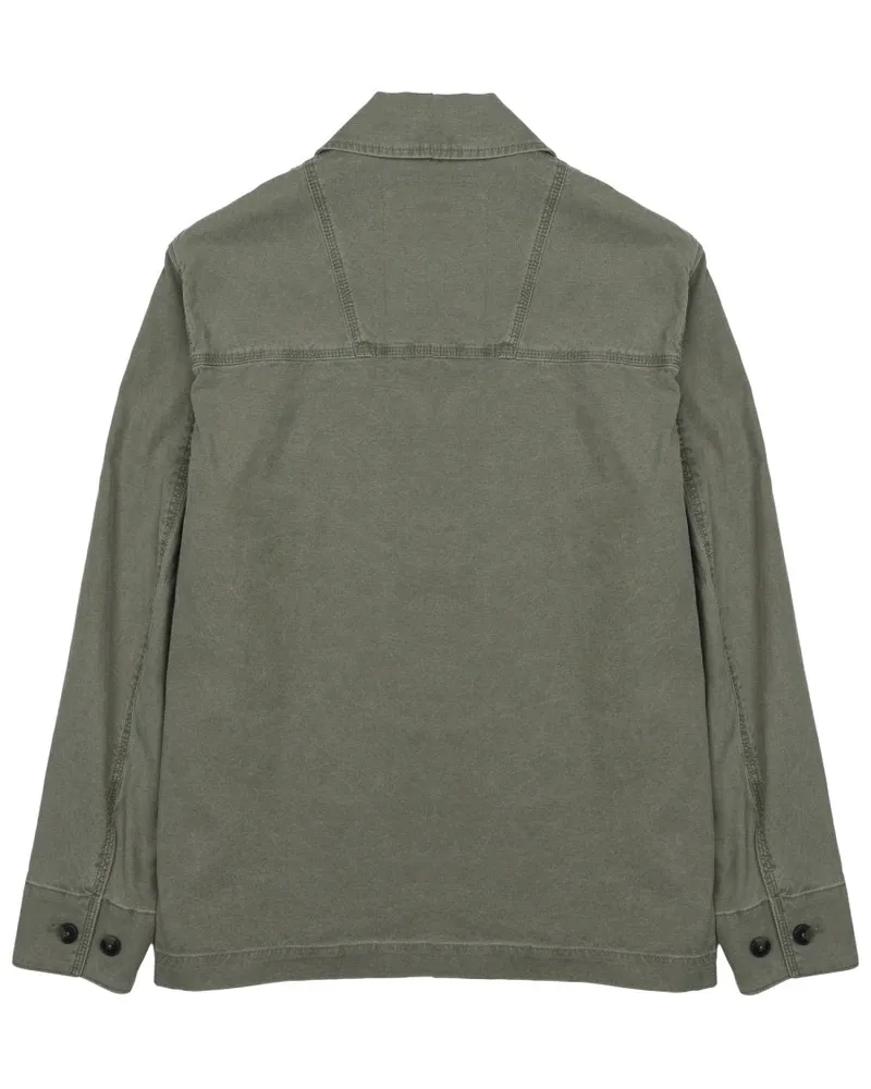 Closed Worker Jacket — Green Green