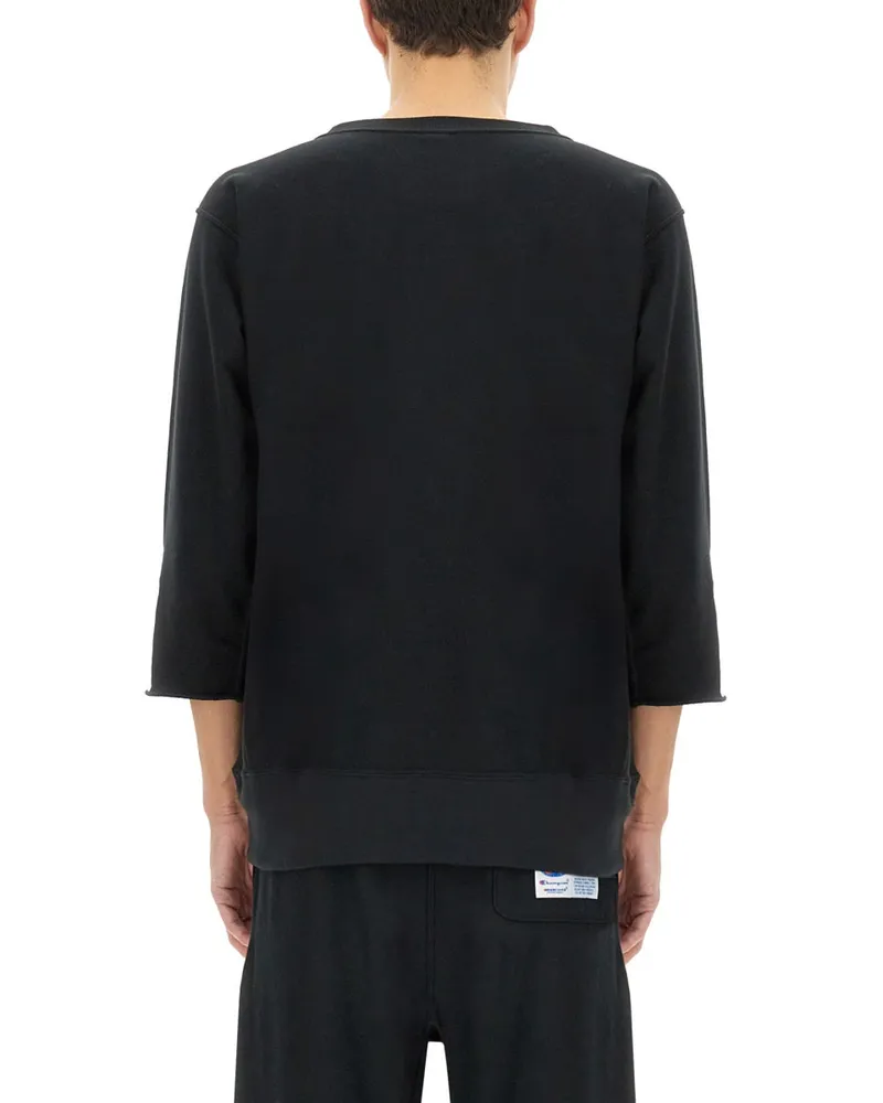 Undercover Champion X Undercover Collaboration T-Shirt — Black Black