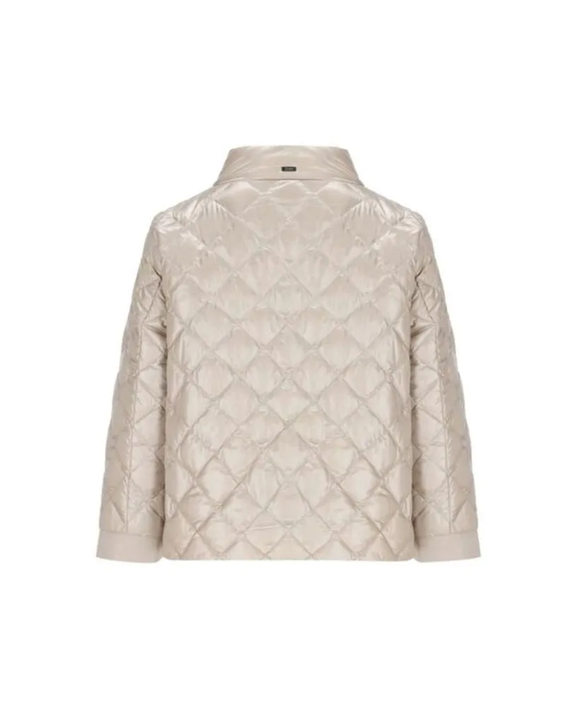 Herno Women Beige Polyamide Full-Length Jacket Clothing Beige
