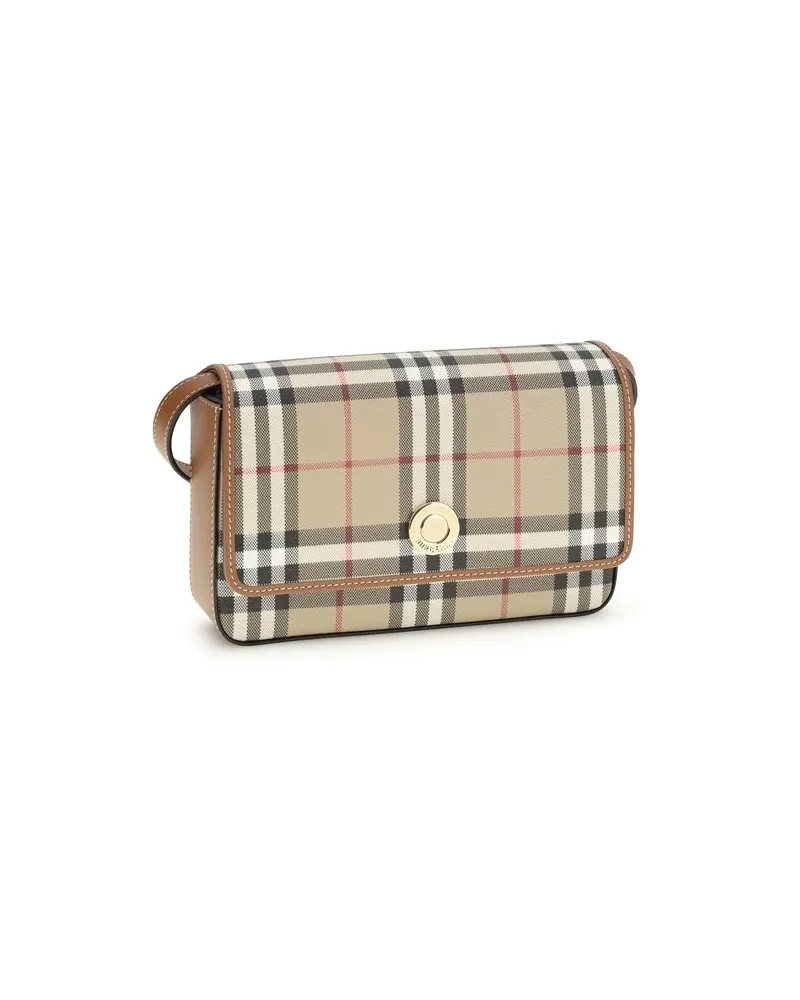 Burberry Women's Beige Polyurethane Wallet Beige