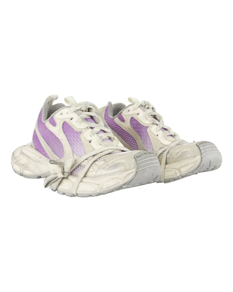 Balenciaga Women's Chunky Sole Sneaker White Synthetic White