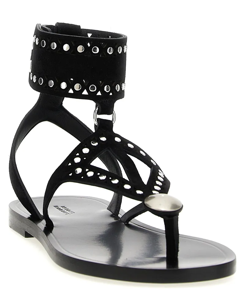 Isabel Marant Edil Sandal — Black Black
