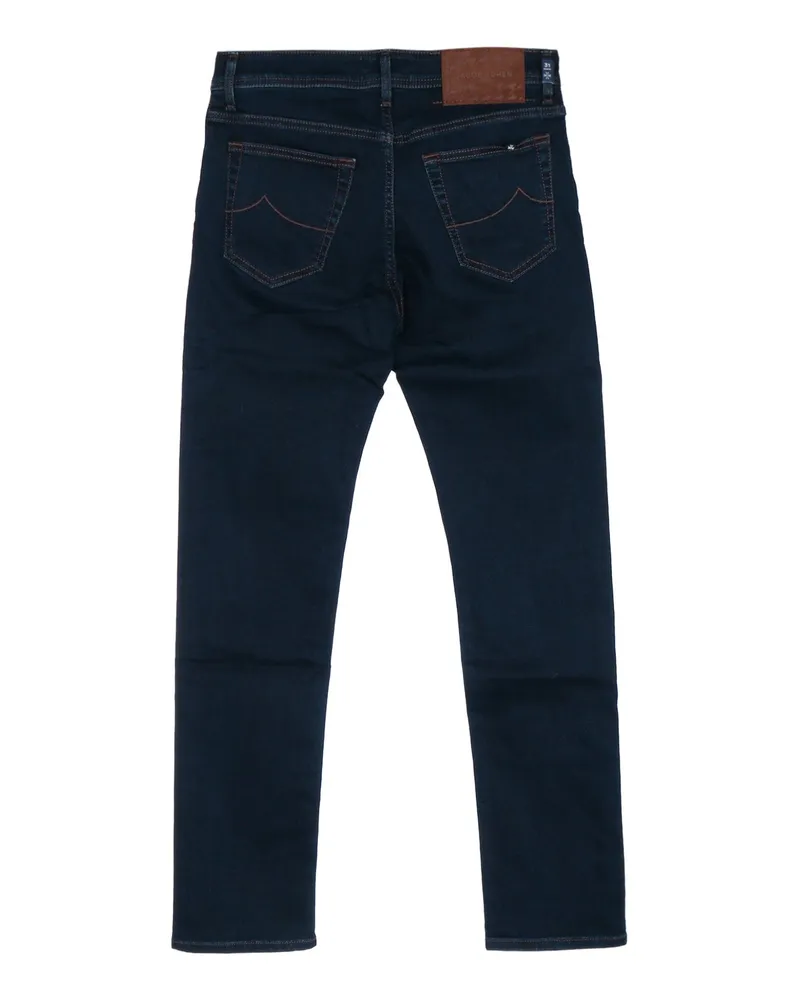 Jacob Cohën Five-Pocket Denim Jeans — Navy Navy
