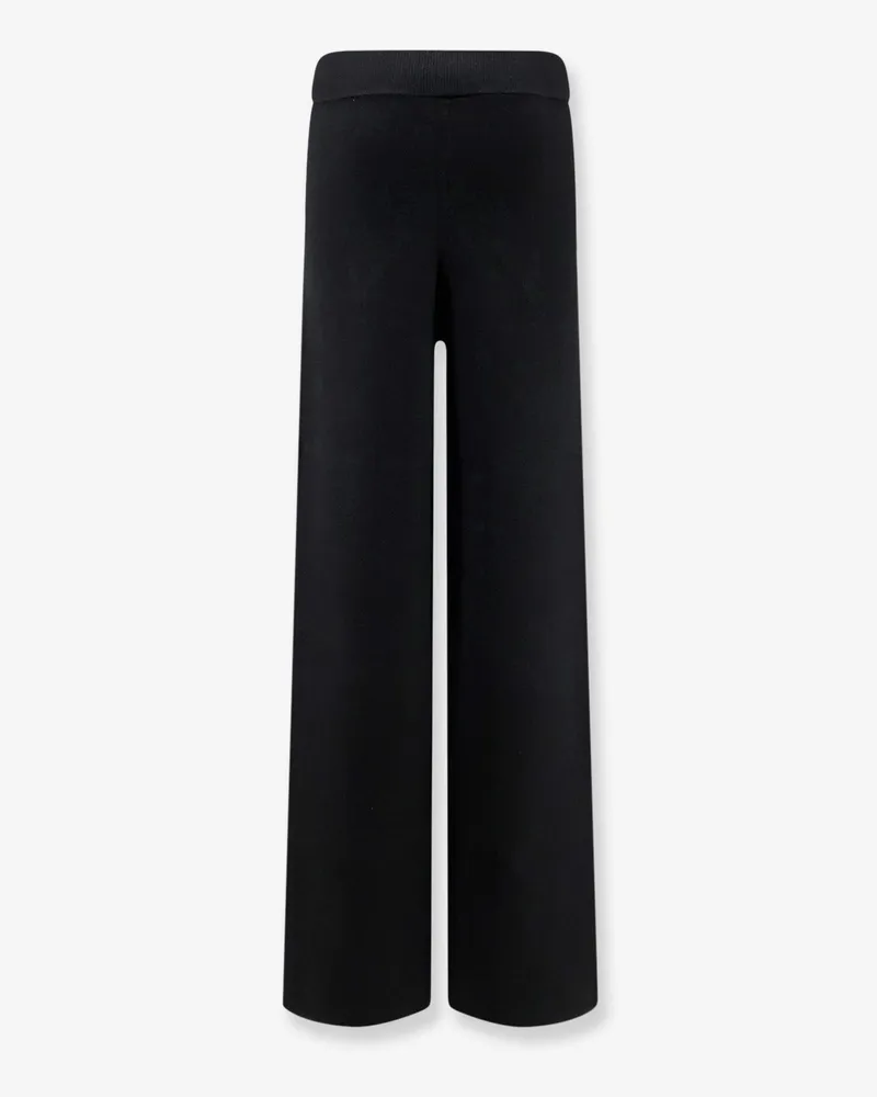 Hevò Women's Trousers Viscose Blend Black Black