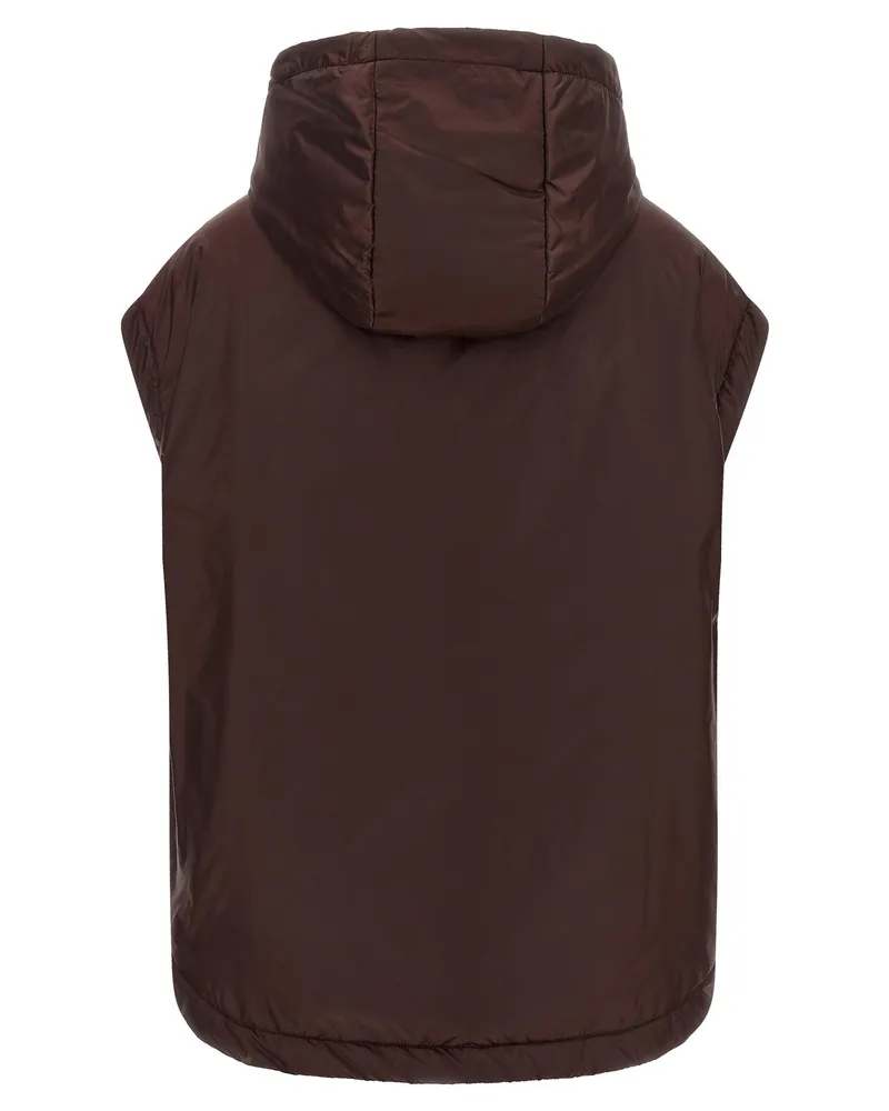 Max Mara Vest — Brown Brown