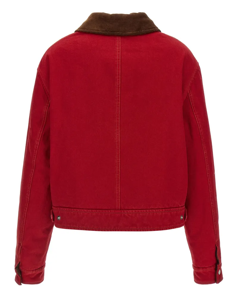 AMI Paris Jacket — Red Red