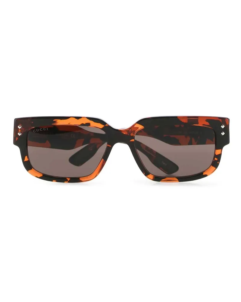 Gucci Men's Multicolor Acetate Sunglasses 2312 Exterior: Occhiali Da Sole Orange
