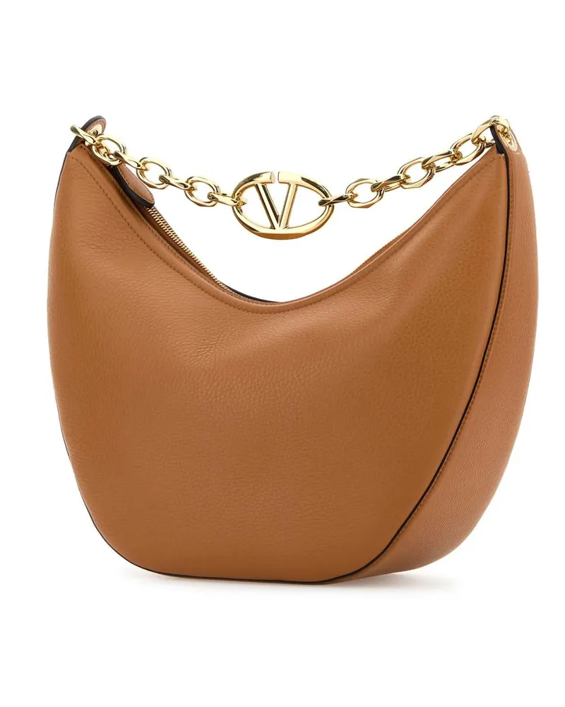 Valentino Garavani Hobo Hobo Bag — Beige Beige