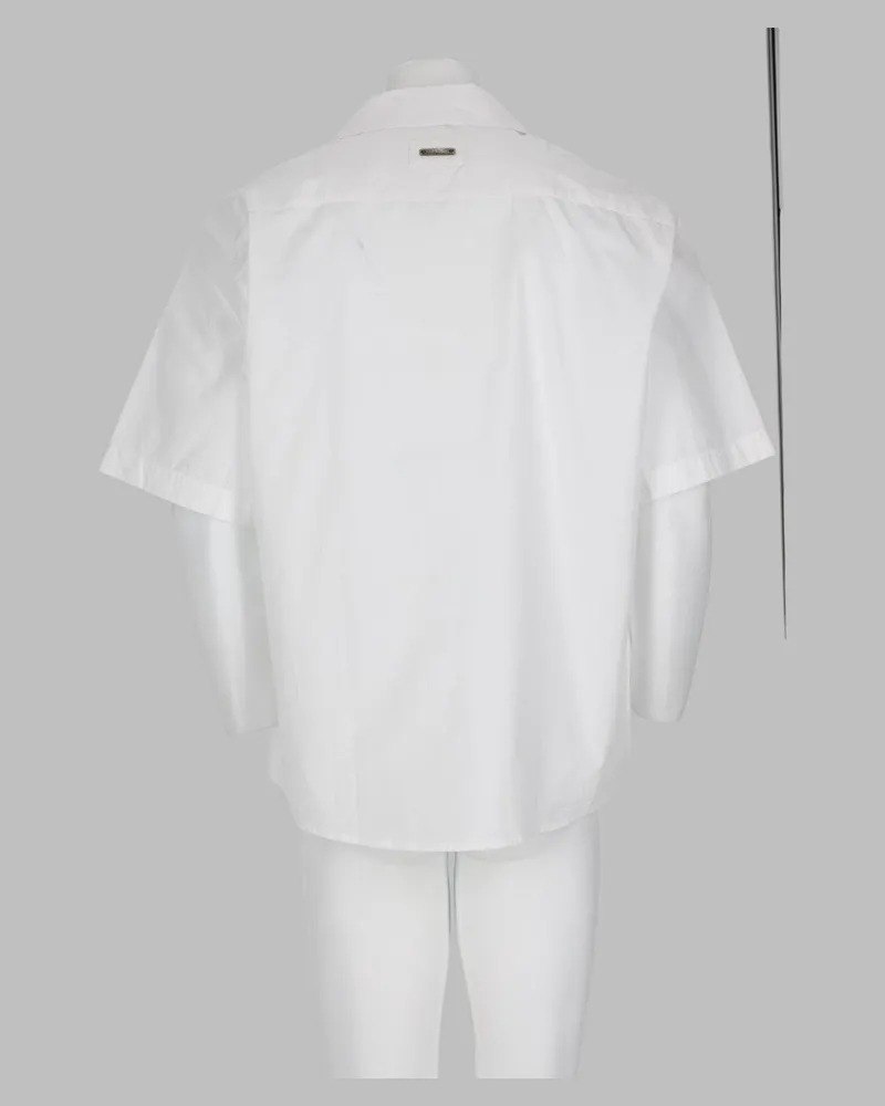 Paolo Pecora Milano Cotton Shirt — White White