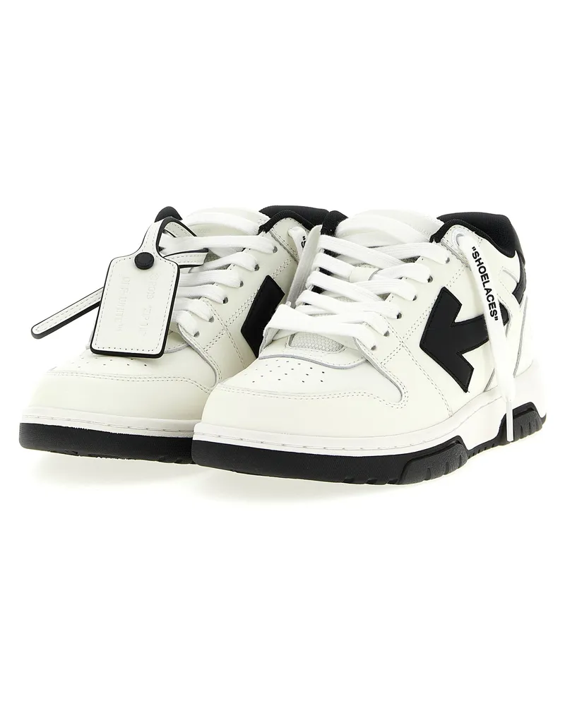 OFF-WHITE Women's Bicolor Calfskin Low Top Sneakers Bicolor