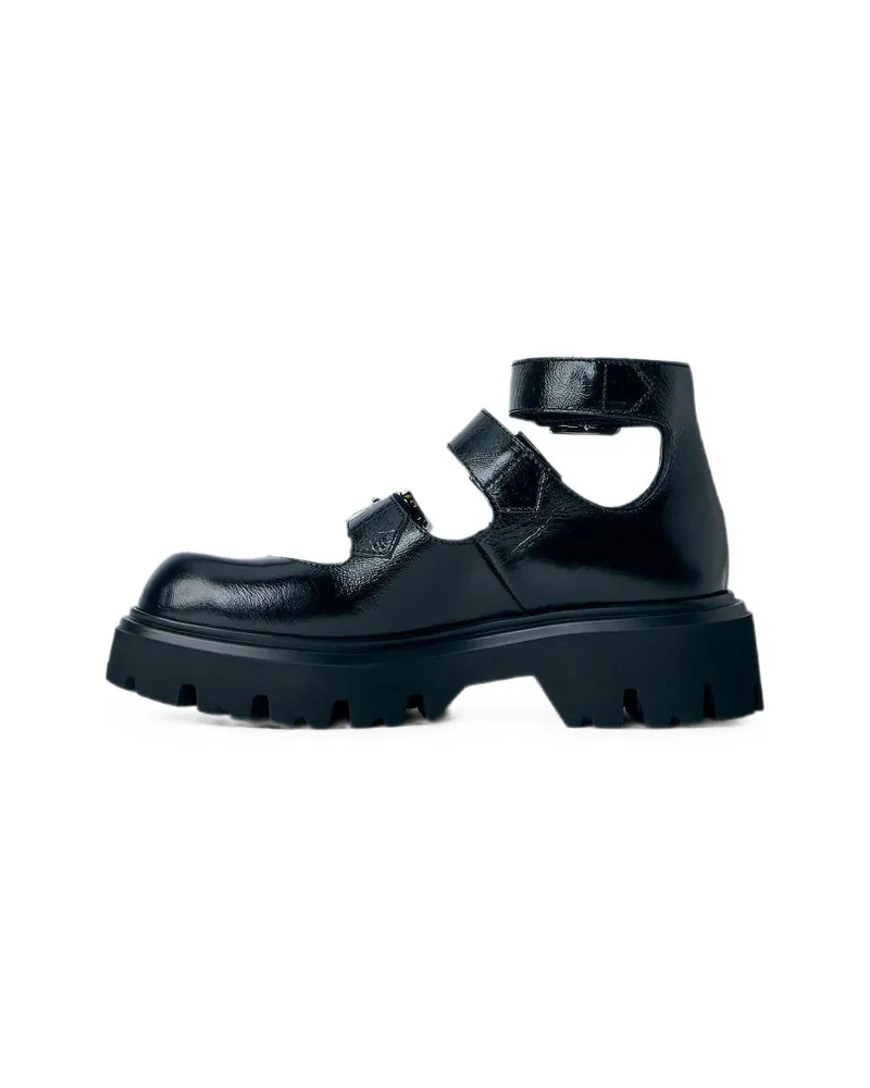 Vivienne Westwood Women's Shoes Black Leather Black