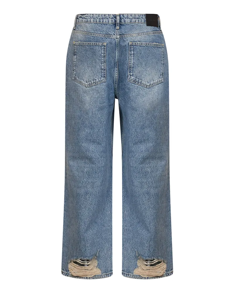 REPRESENT Ripped and Distressed Jeans — Blue Blue