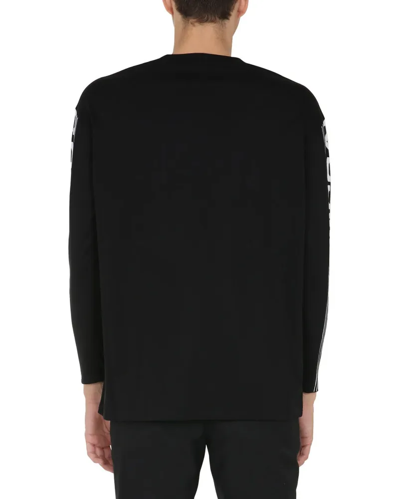 Stella McCartney Cotton Long-Sleeve T-Shirt — Black Black