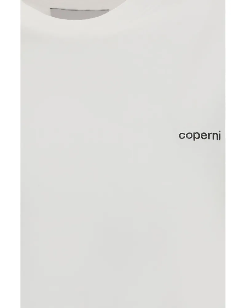 COPERNI Women T-Shirt Logo White-Black Cotton T-Shirts & Jerseys White/black White