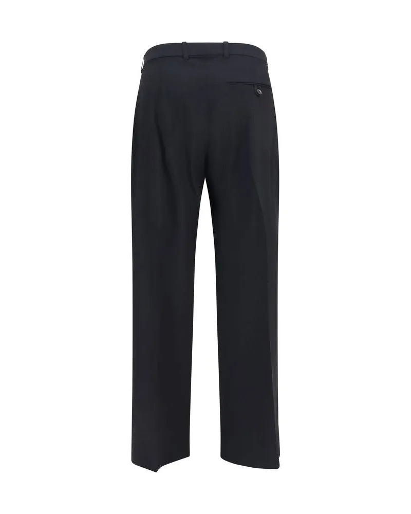 Our Legacy Women Black Wool Oves Aries Flared Pants Black