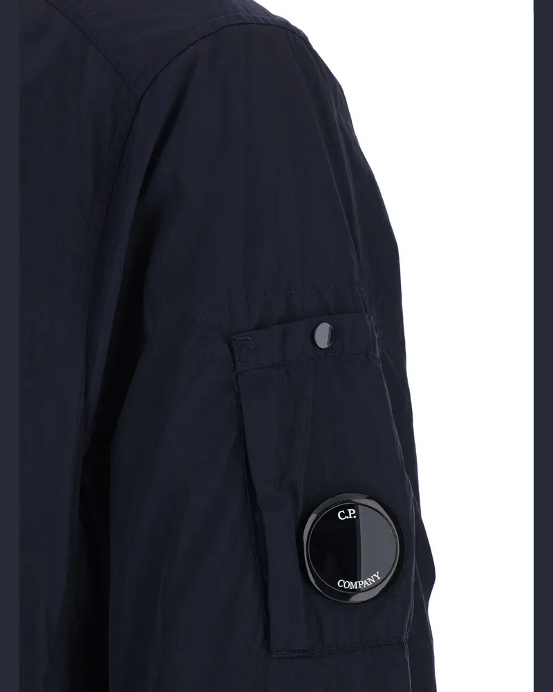 C.P. Company Lightweight Tech Fabric Jacket — Blue Blue