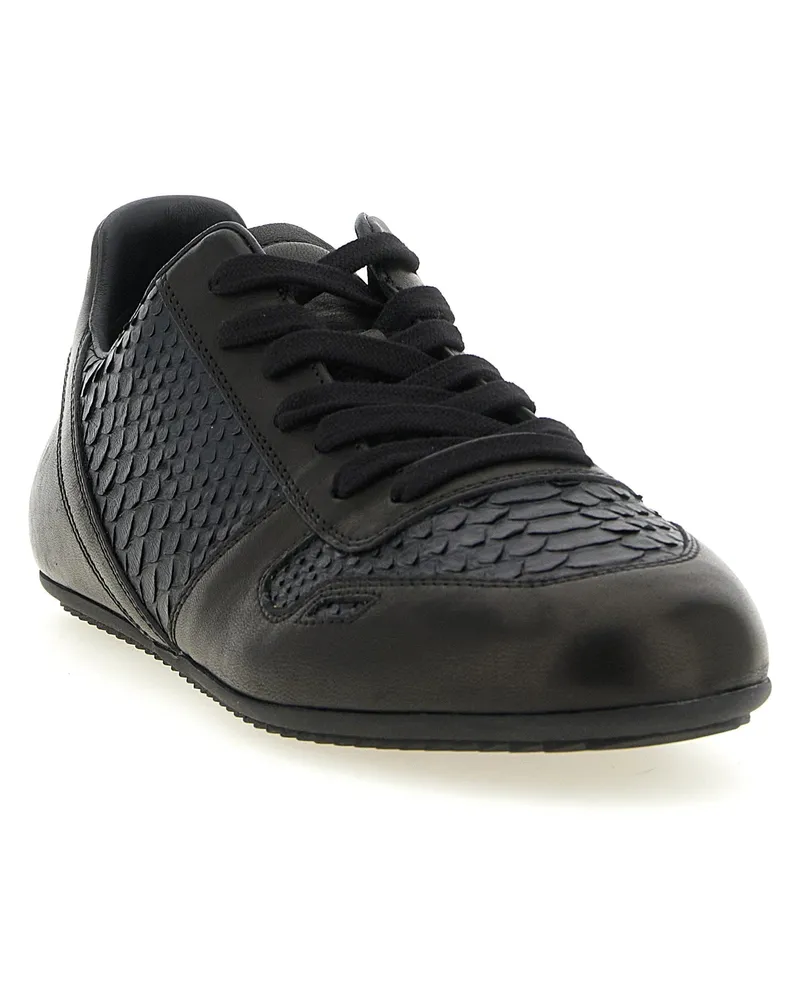 Rick Owens Sneaker — Black Black