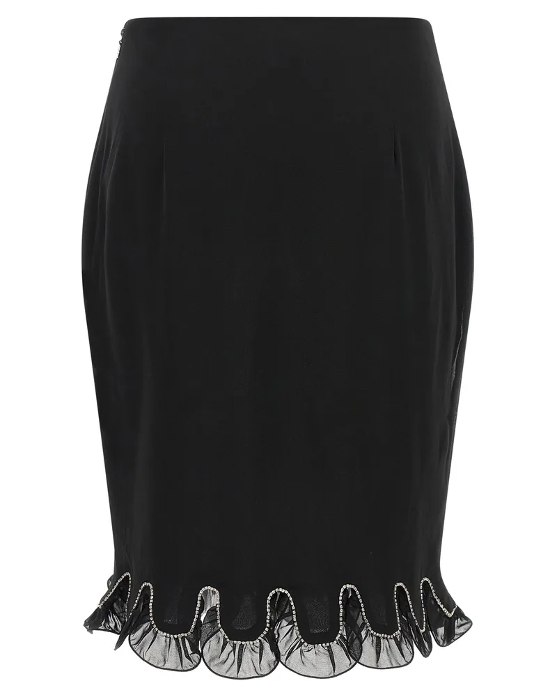 ROTATE Birger Christensen Skirt — Black Black