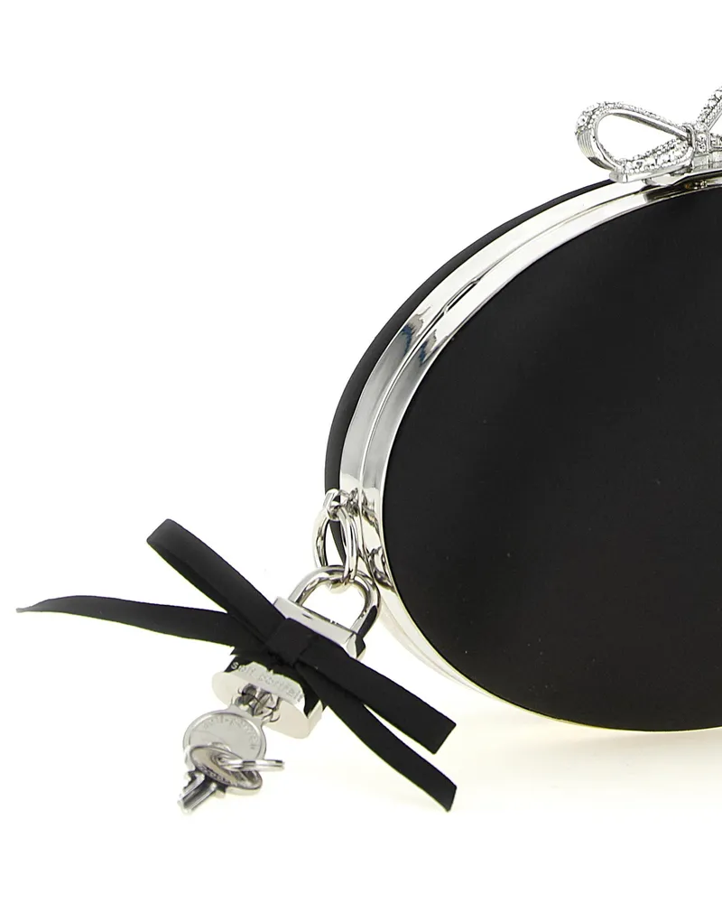 Self-Portrait Clutch — Black Black