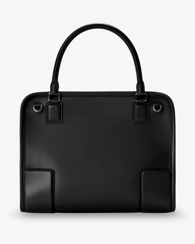 Loewe Women's Leather Handbag Amazona 180 Black Handbags Hand Bags Black