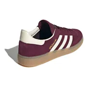 Suede and Nubuck Sneakers — Maroon