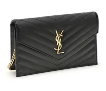 Women's Black Calf Leather Bos Taurus Shoulder Bag Accessory