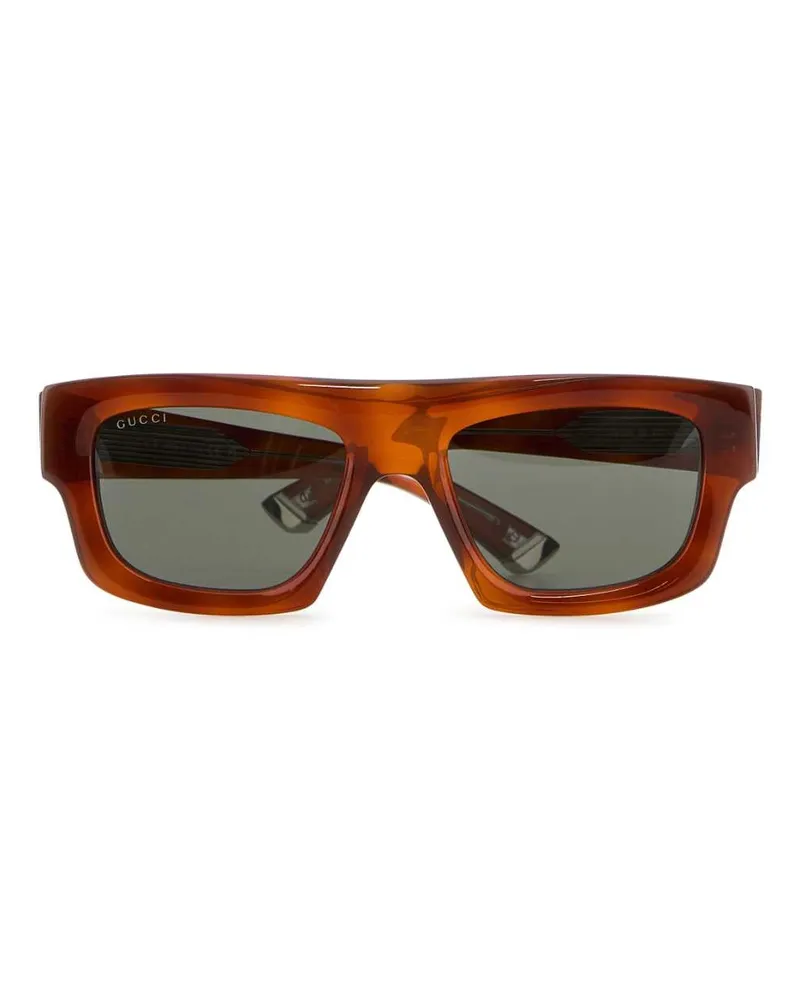 Gucci GG1926S Tortoiseshell Acetate Sunglasses — Brown Brown