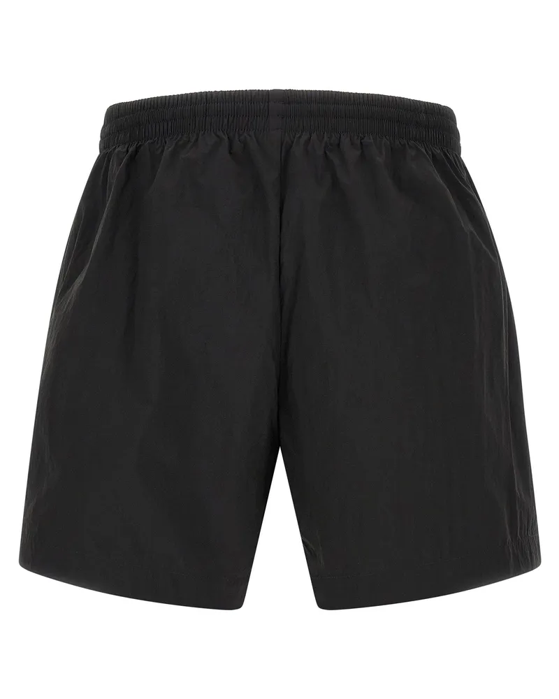 Balenciaga Bodies Swim Shorts — Black Black