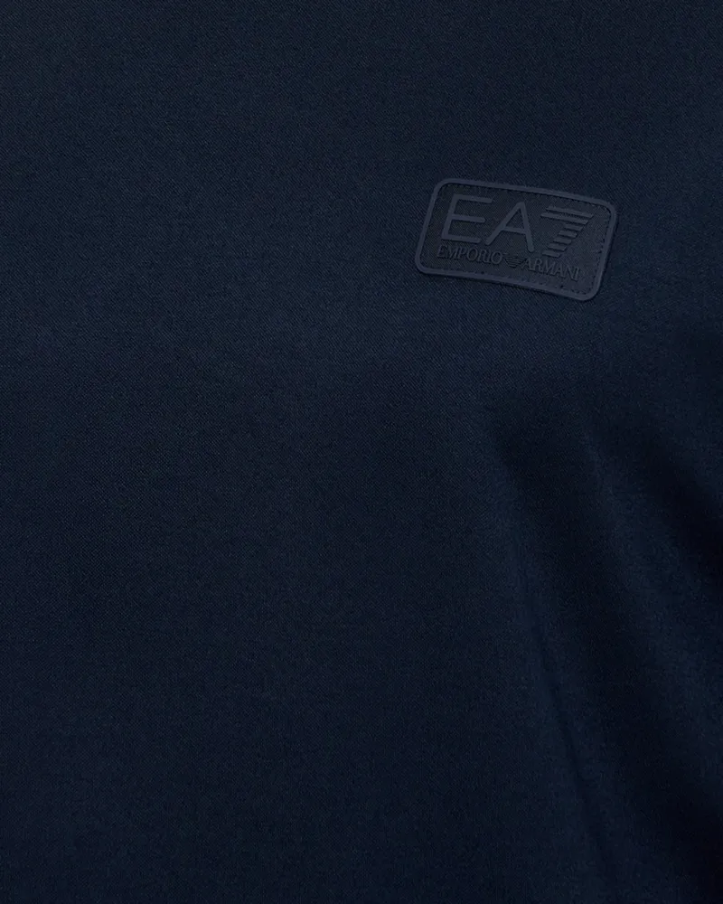 EA7 Modal-Blend Crew-Neck T-Shirt — Navy 