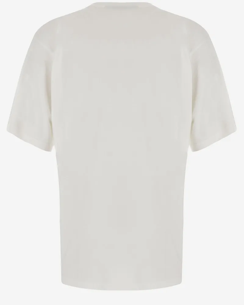 Balenciaga Women's T-Shirt The Window White Cotton T-Shirts & Jerseys White
