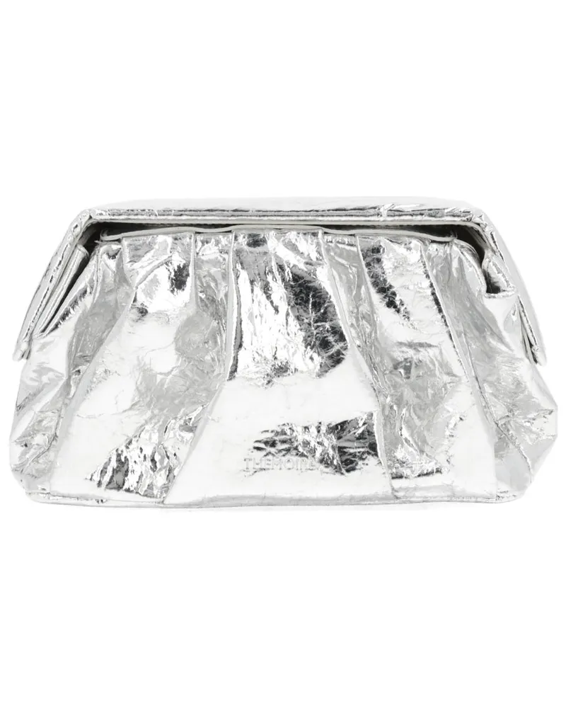 THEMOIRÈ Shoulder Bag — Silver Silver