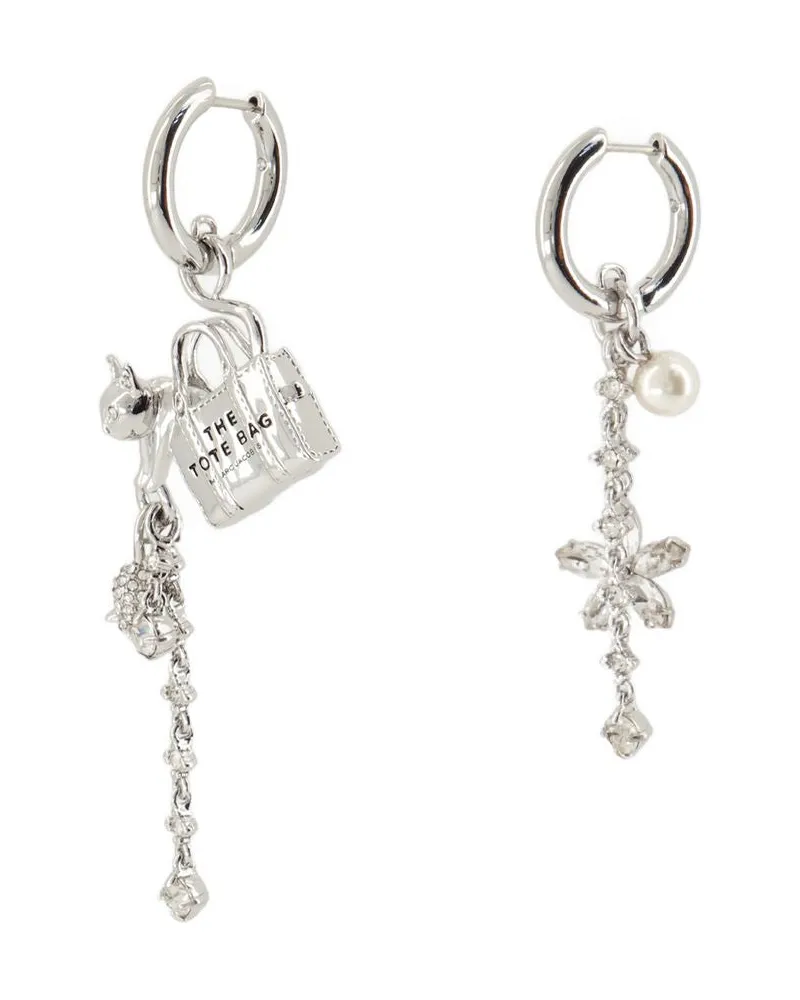 Marc Jacobs Charm Dangle Earrings — Silver Silver