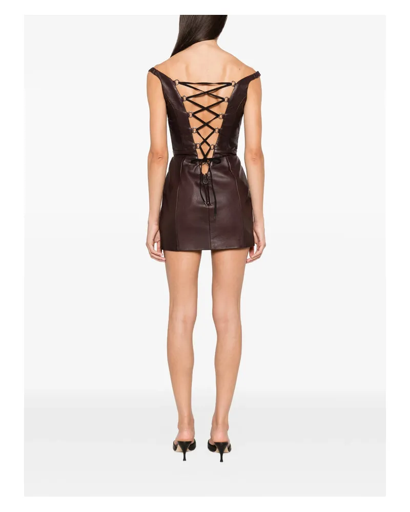 Maria Lucia Hohan Truff Dress — Brown Brown