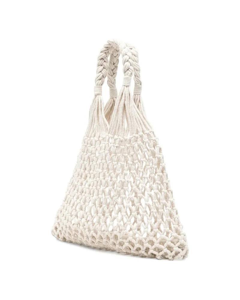 FRANKIE Shop Naia Tote Bag — Beige Beige