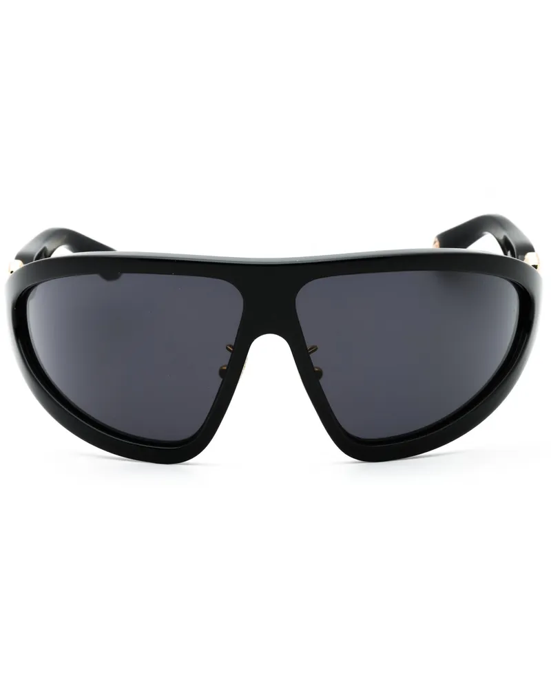 Roberto Cavalli Women's Src042 Sunglasses Black Black