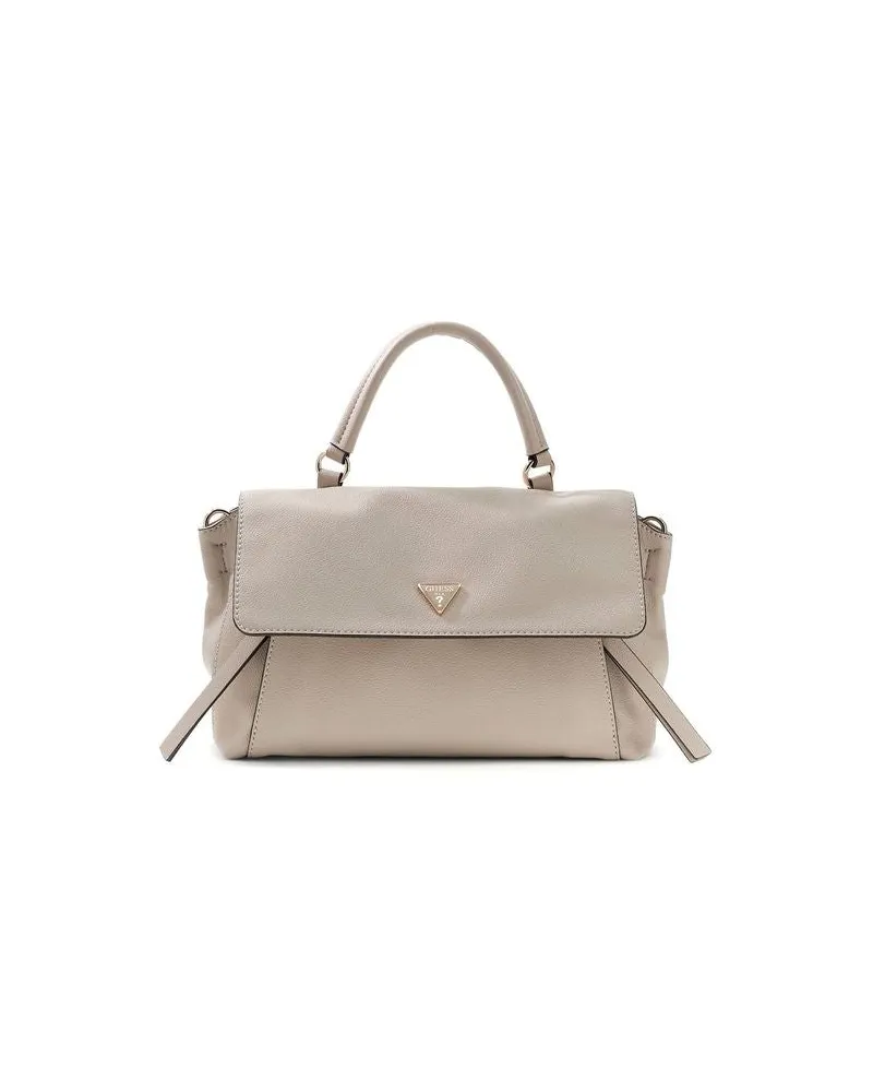 Guess Women's Handbag Light Taupe Polyurethane Bags - Handbags Beige