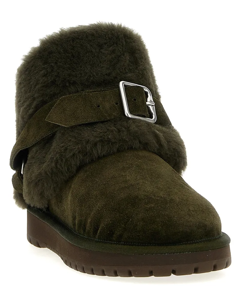 Burberry Chubby Ankle Boot — Olive Olive