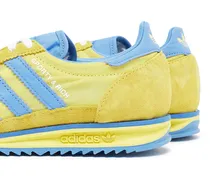 Women's Textile & Suede Sneakers Yellow Rubber