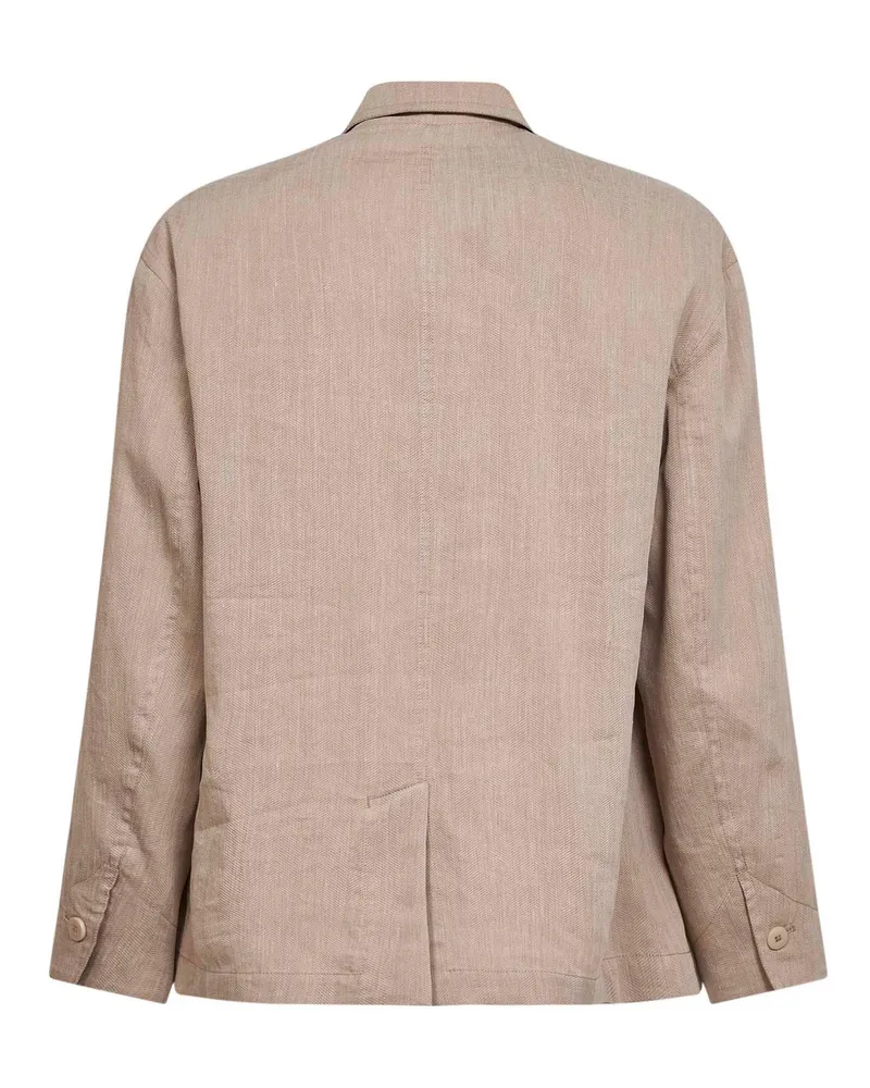 Jacquemus Men's Unstructured Jacket The Pastro Beige Viscose Beige