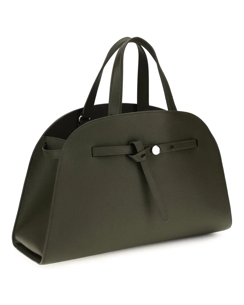 Tory Burch Women's Romy Bauletto Leccio Shoulder Bags Green