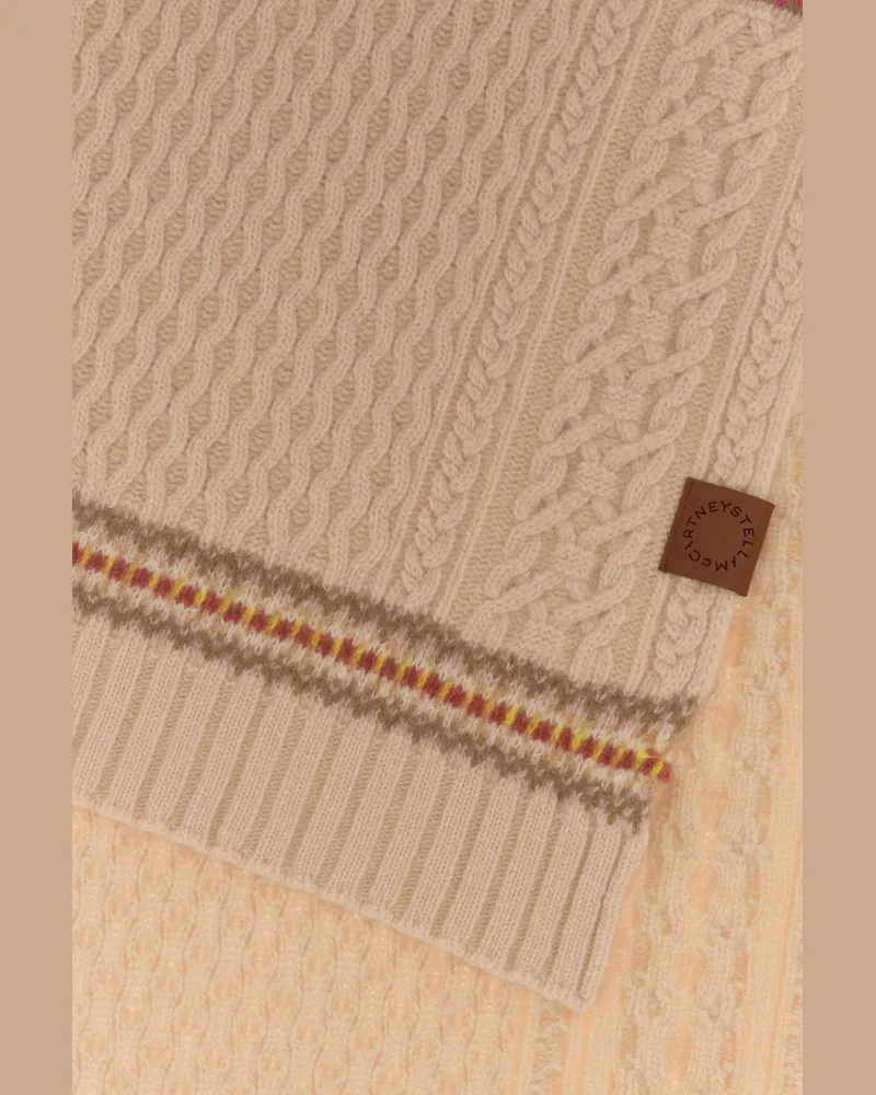 Stella McCartney Fair Scarf — Cream Cream