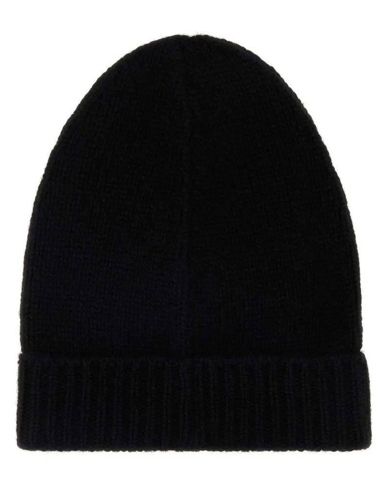 The Row Women's Black Cashmere Blend Pavir Beanie Hat Exterior: Nylon Cappelli Black