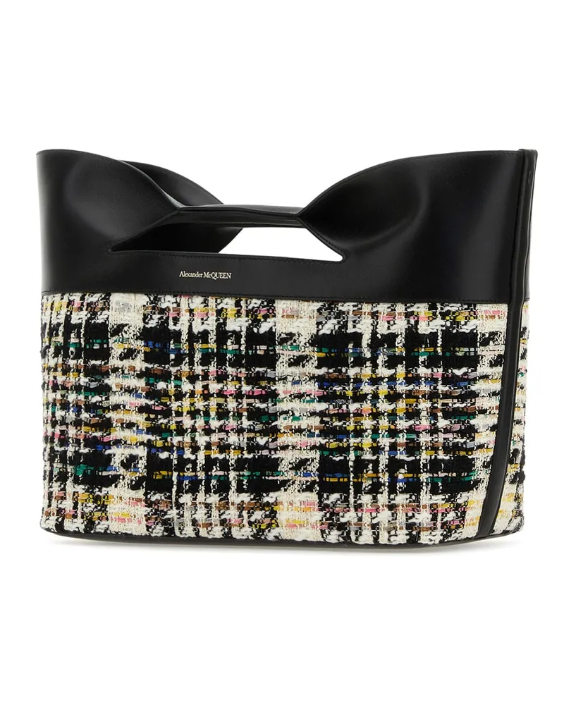 Alexander McQueen Leather Borse A Mano Bag Multicolor