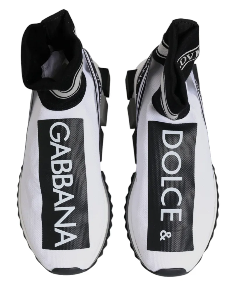 Dolce & Gabbana Women's Sorrento Sneaker Black Polyester Viscose Elastane Black