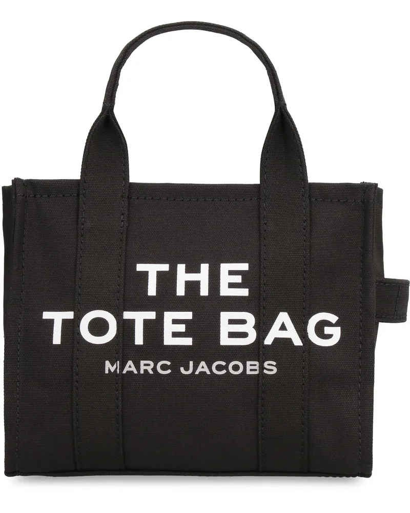 Marc Jacobs Women's Tote Bag The Small Canvas Black Cotton Black