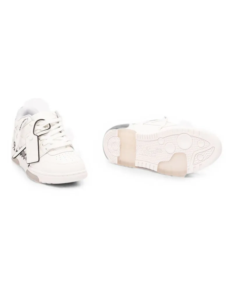 OFF-WHITE Out Of Office Sneakers — White White