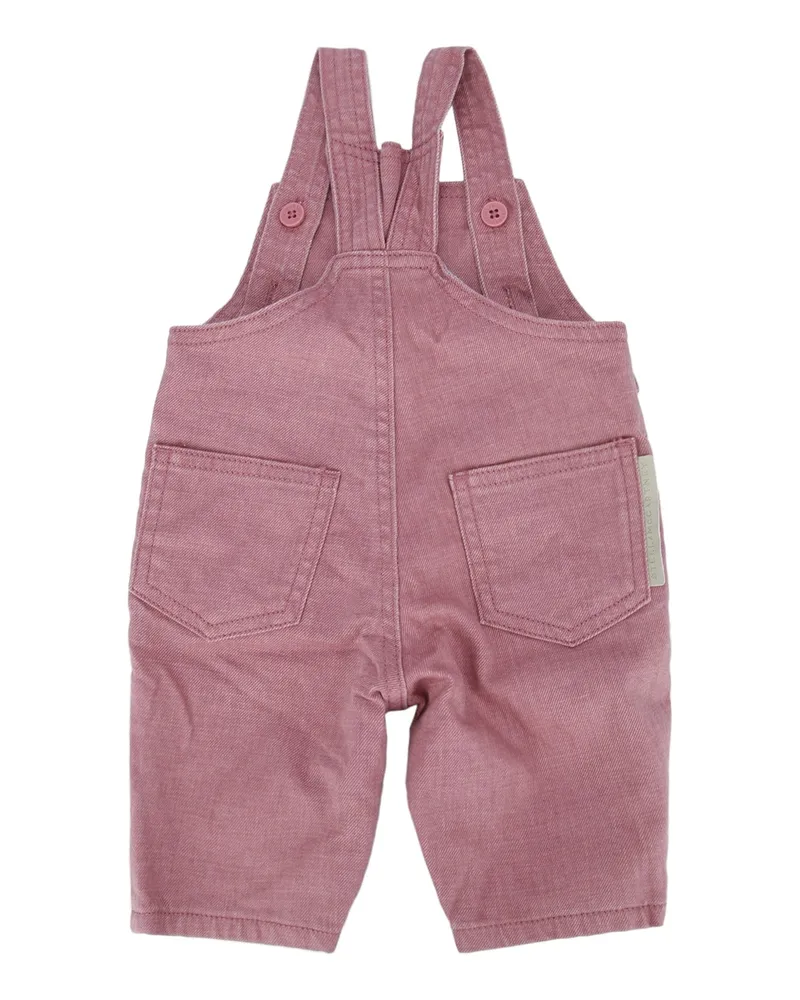 Stella McCartney Kids Boys' Dungaree Vintagepink Cotton Elastane Maglie Sweater Pink