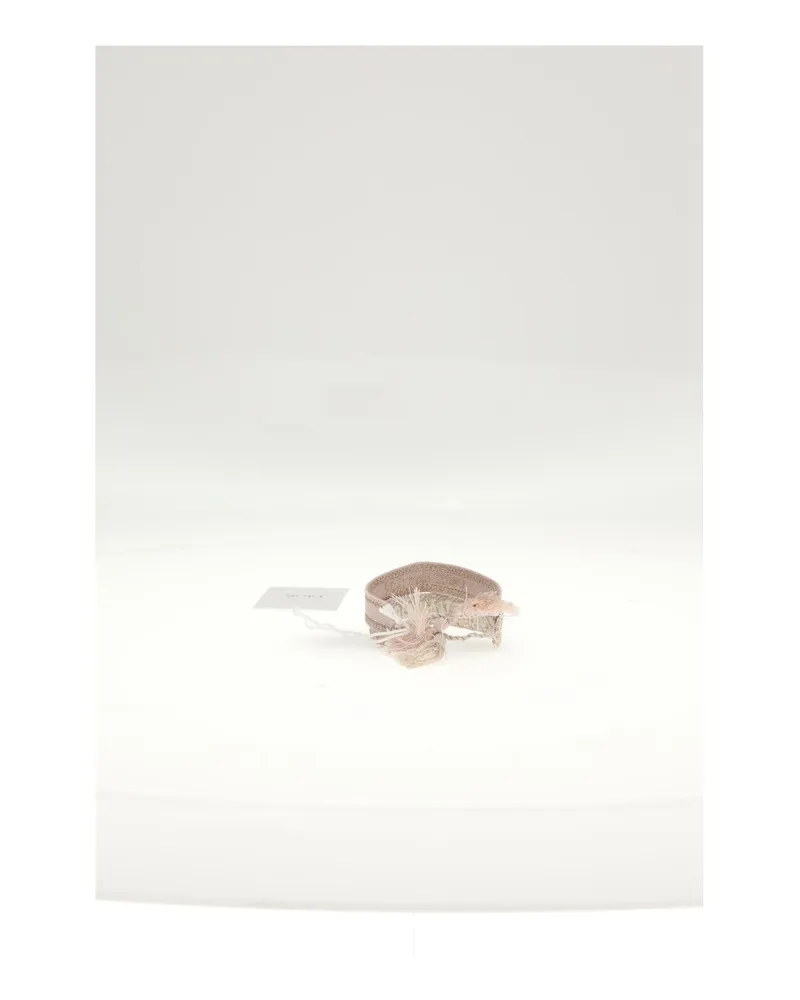 Dior Women's Woven Bracelet Rose Des Ve Cotton Bracelets Beige