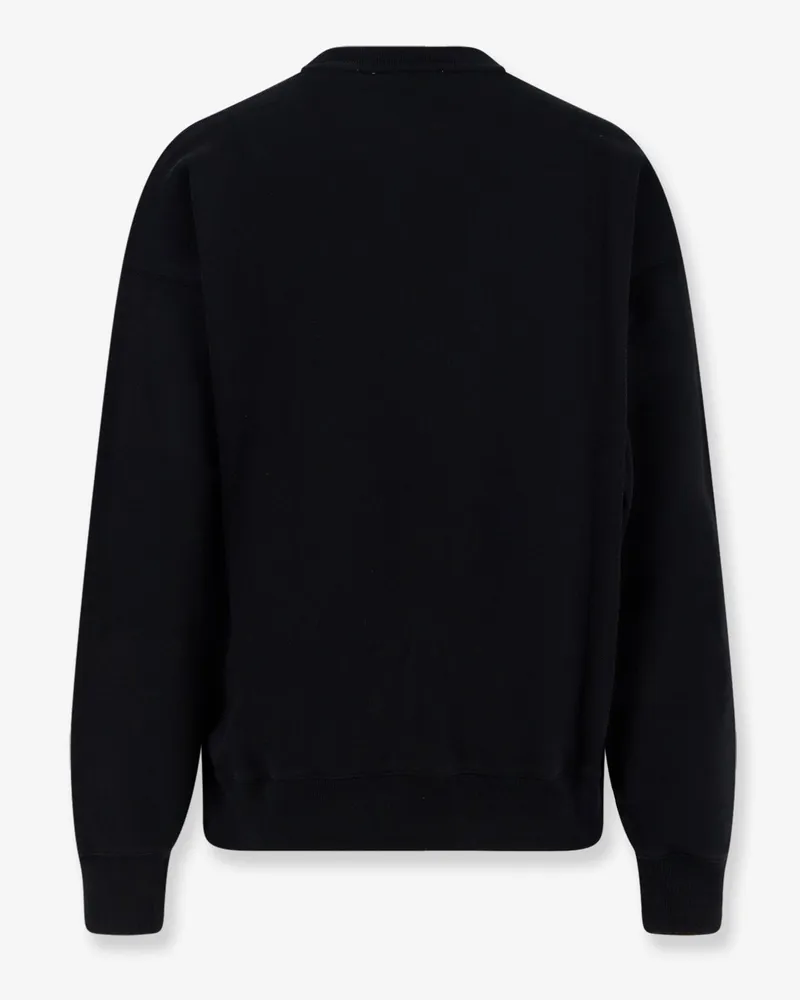 OFF-WHITE Men's Cotton Sweatshirt Black Sweatshirts Sweater Black