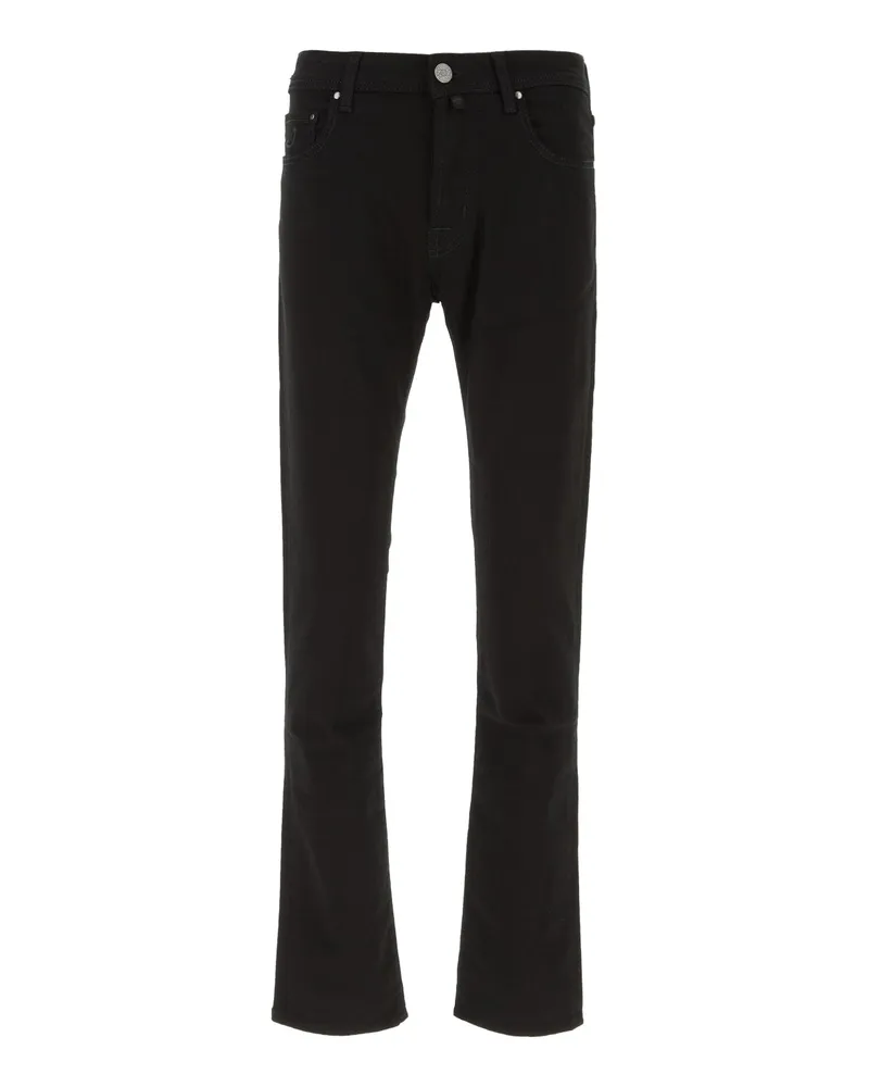 Jacob Cohën Five-Pocket Denim Jeans — Black Black